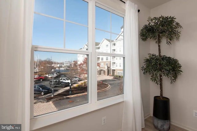 entryway with a wealth of natural light