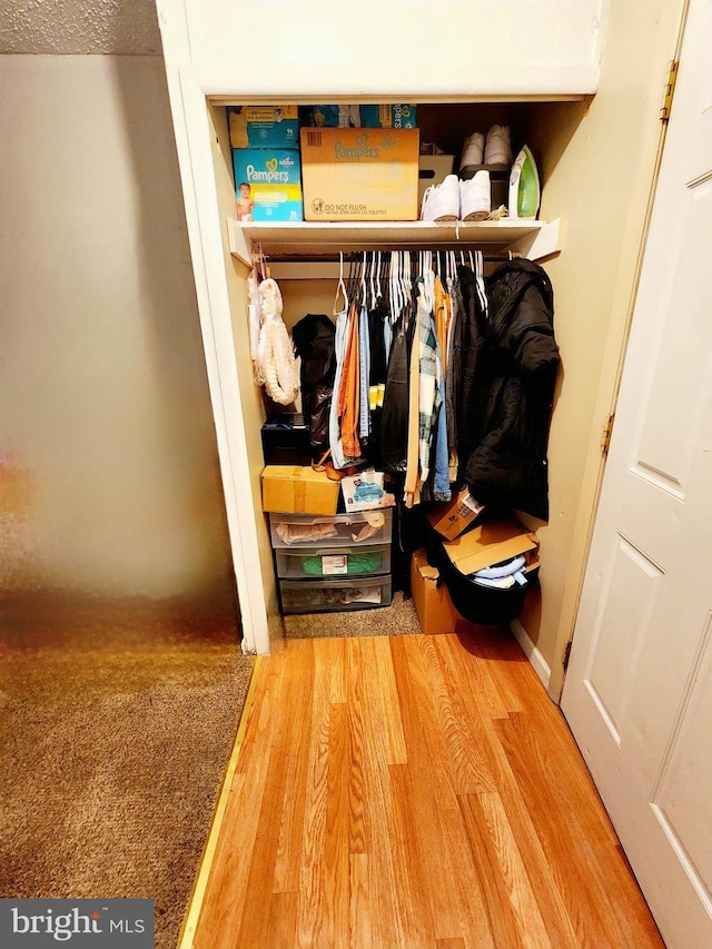 view of closet