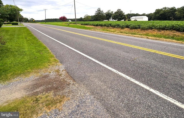 view of road