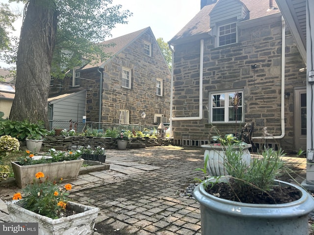 exterior space with a patio area