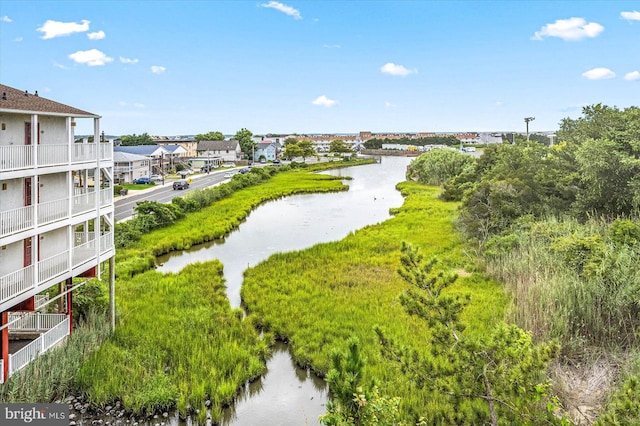 property view of water