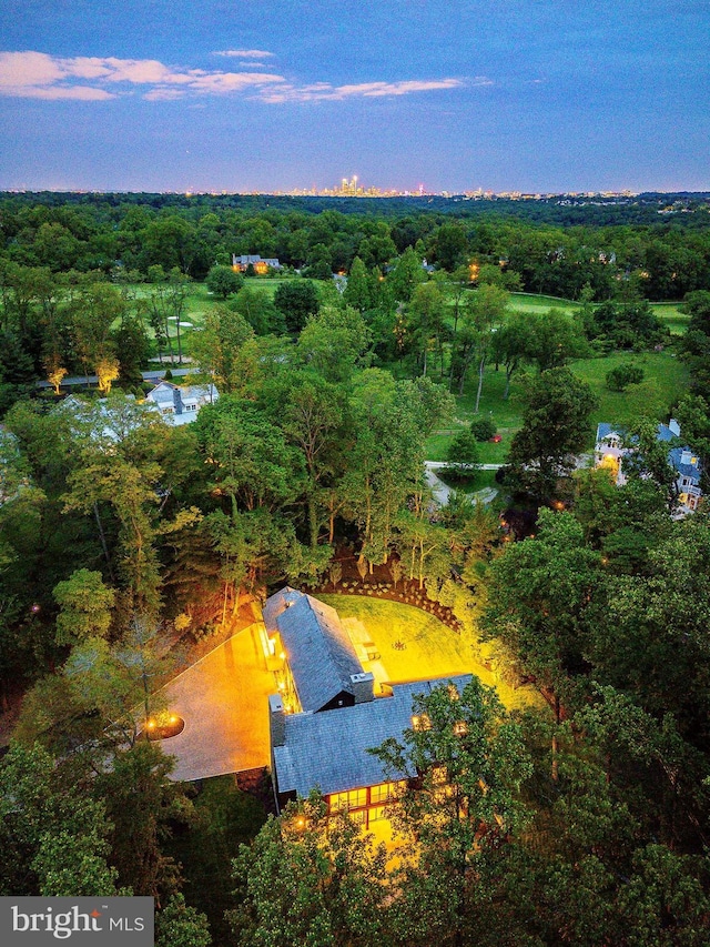 607 W Gravers Ln, Philadelphia, PA 19118 - view of subject property with a heavily wooded area