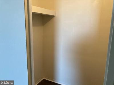 view of closet