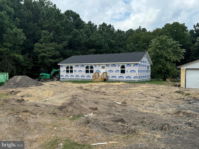 view of property in mid-construction