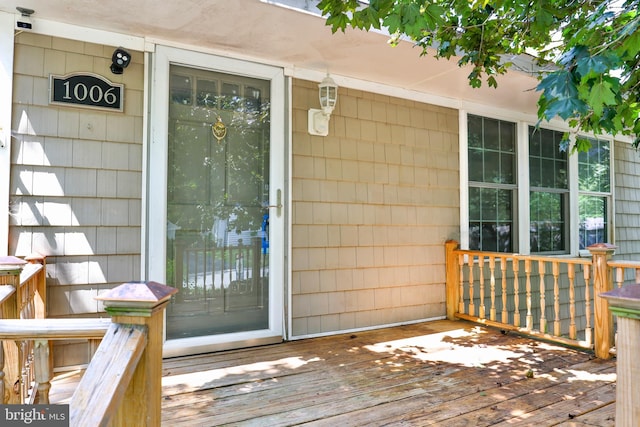 view of property entrance