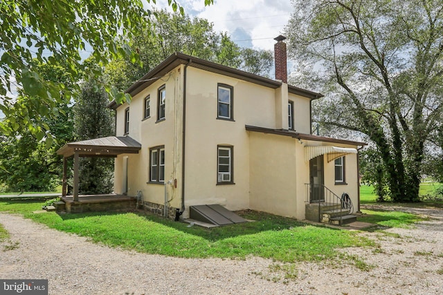 view of rear view of house