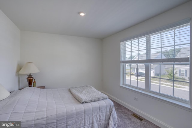 bedroom featuring carpet floors