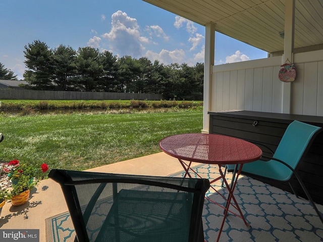 view of patio / terrace