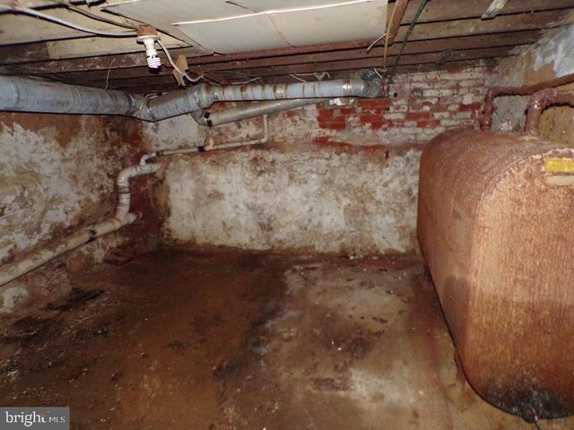 view of basement