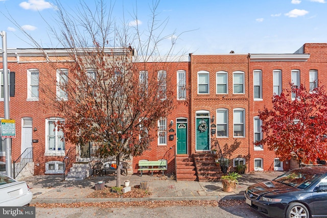 view of townhome / multi-family property