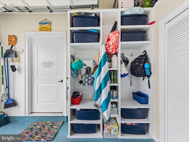 view of mudroom