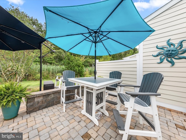 view of patio / terrace