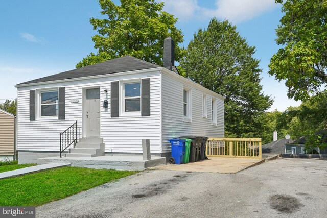 view of front of house