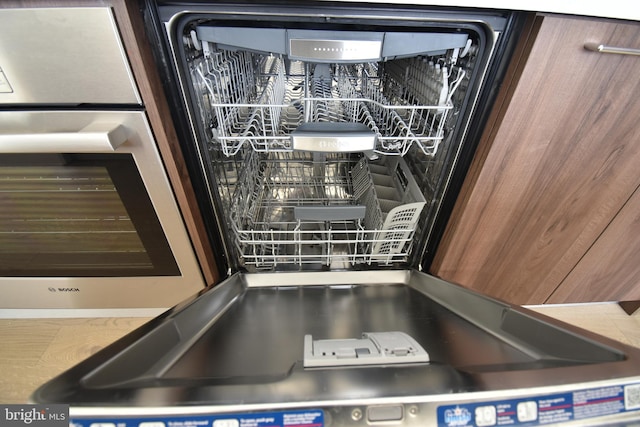 details featuring dishwasher