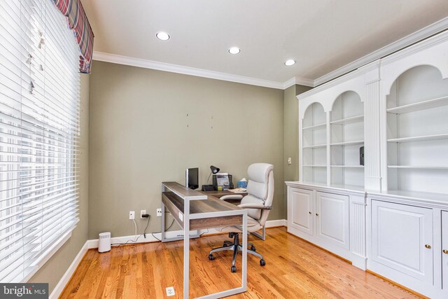 bathroom with vanity, hardwood / wood-style floors, and toilet