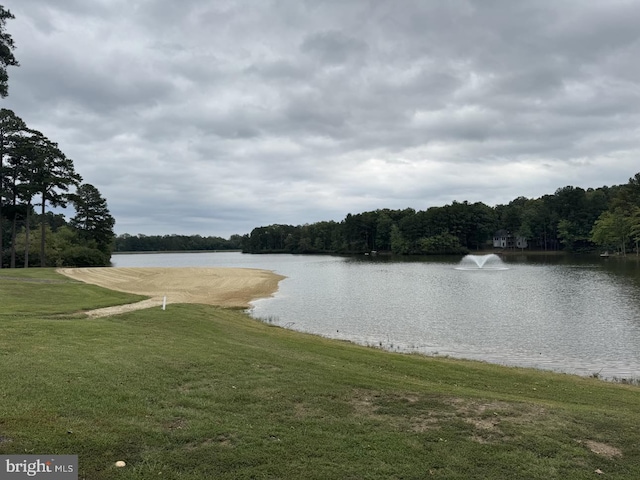 property view of water