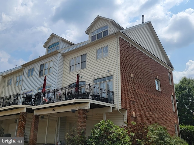 view of rear view of house