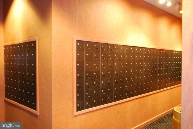 view of community featuring mail area
