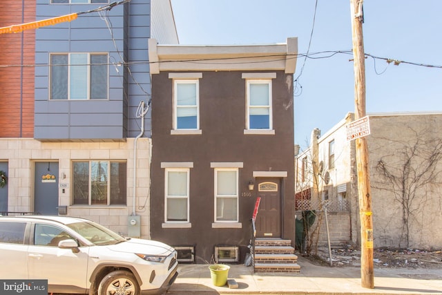 multi unit property with stucco siding