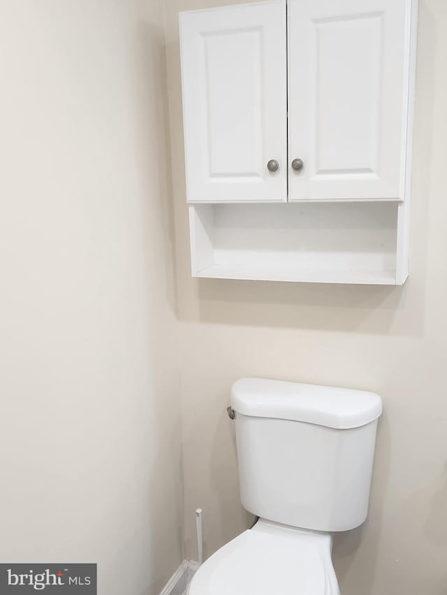 bathroom with toilet