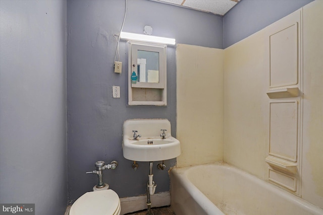 bathroom with toilet