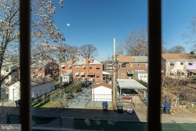 view of rear view of property