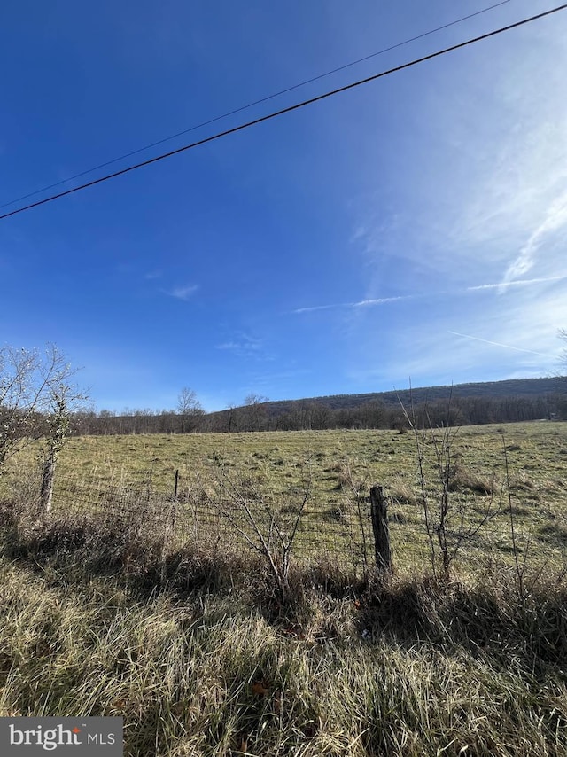 exterior space featuring a rural view