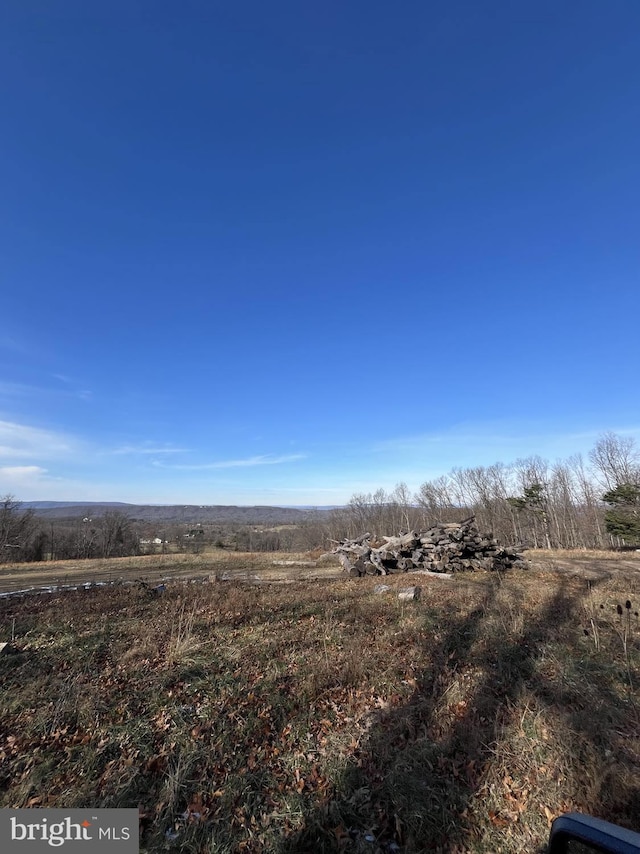 view of nature with a rural view