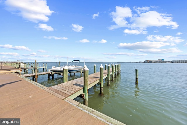 500 32nd St Unit A, Ocean City, MD 21842 - dock area featuring a water view