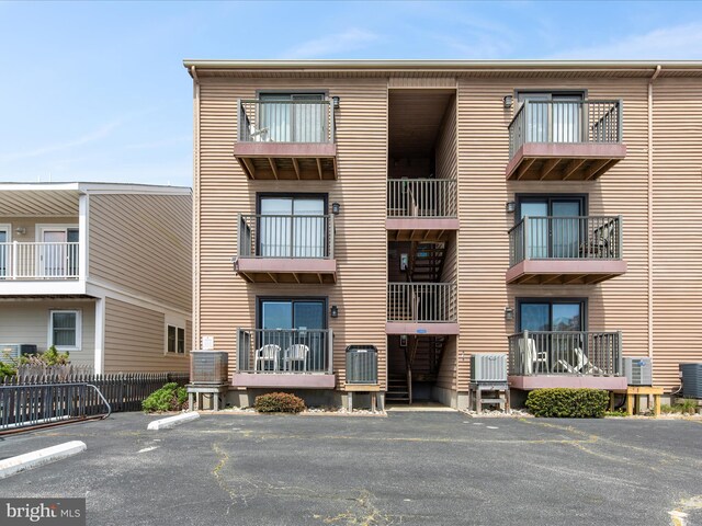 500 32nd St Unit A, Ocean City, MD 21842 - view of building exterior featuring central AC unit