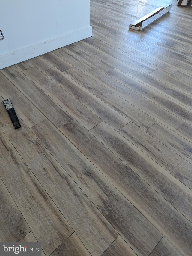 room details with hardwood / wood-style floors