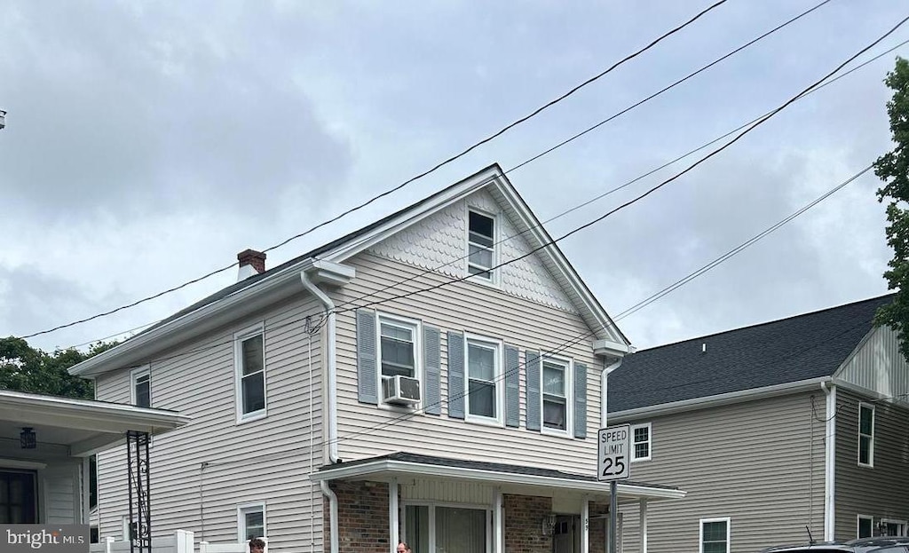 view of property exterior featuring cooling unit