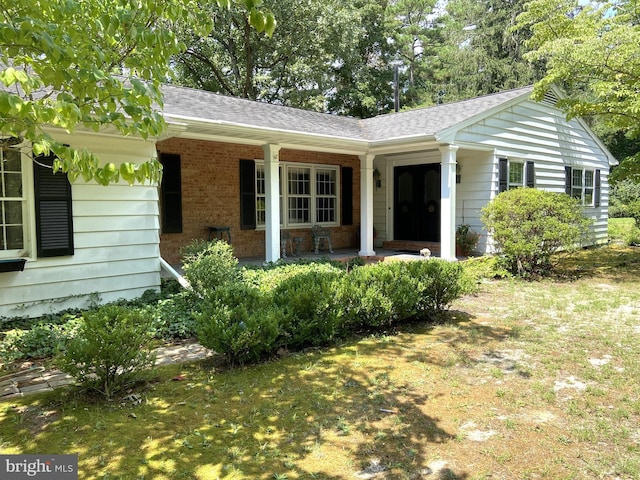 view of ranch-style house