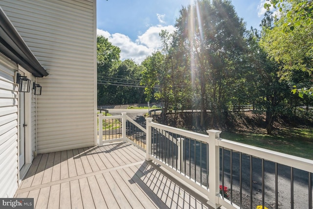 view of deck