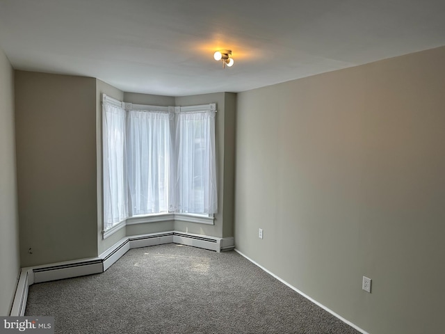 unfurnished room with carpet