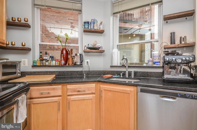 kitchen featuring sink and stainless steel dishwasher