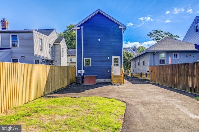 view of rear view of house