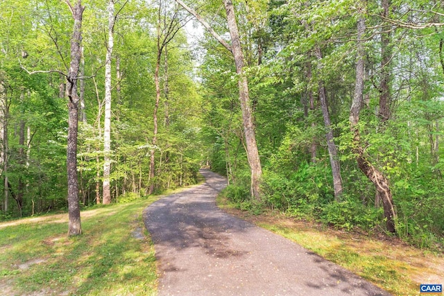 view of road