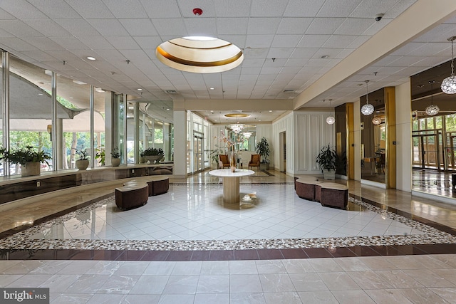 view of building lobby