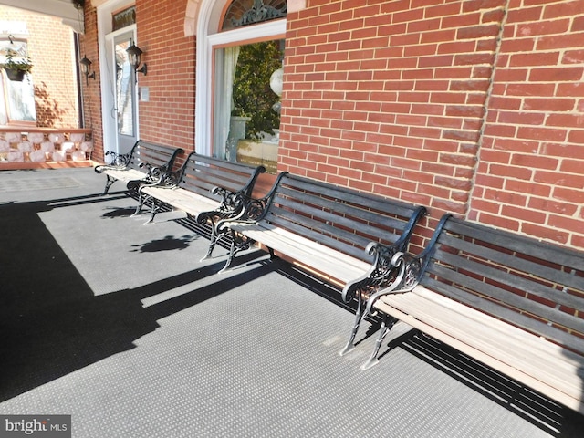 view of patio / terrace featuring covered porch