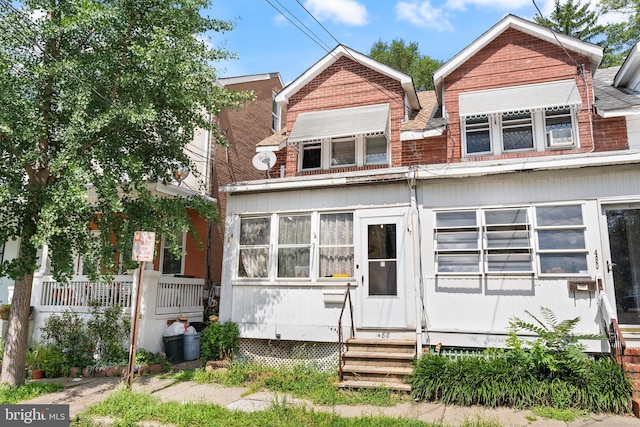 view of rear view of property