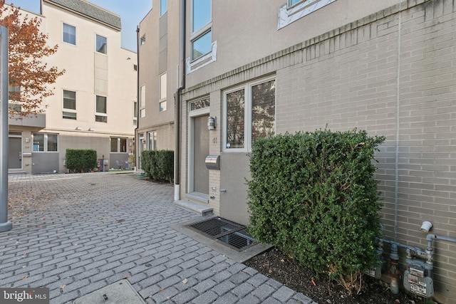 exterior space with a patio area