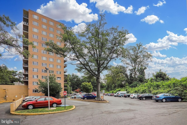 view of vehicle parking