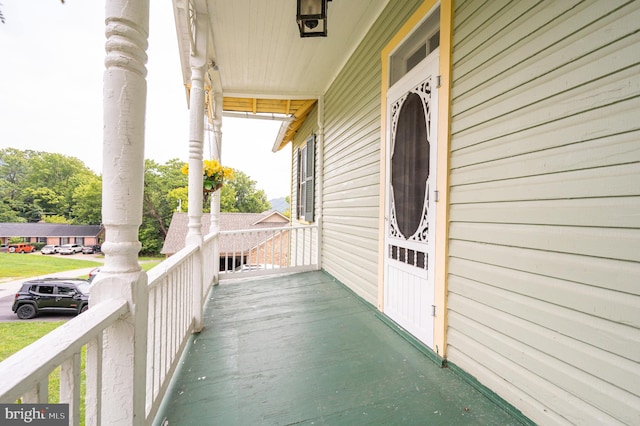 view of patio / terrace featuring a porch