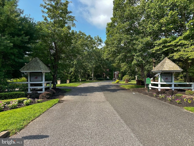 view of road