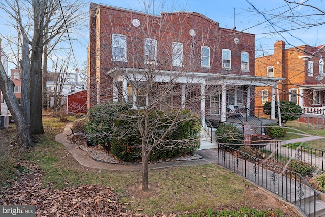 view of townhome / multi-family property