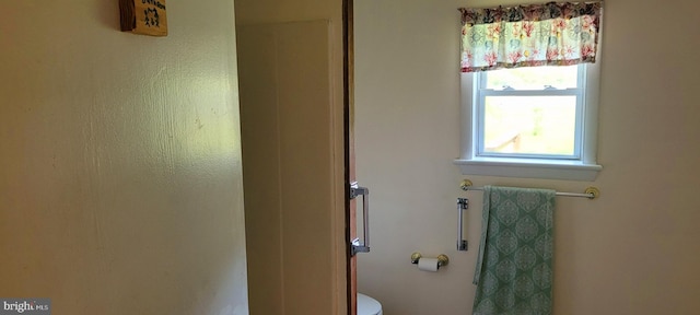 bathroom with toilet