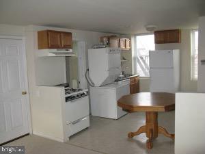 kitchen with white appliances