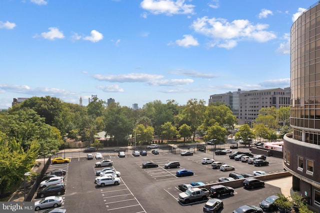 view of vehicle parking