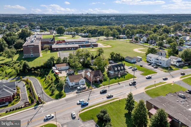 aerial view